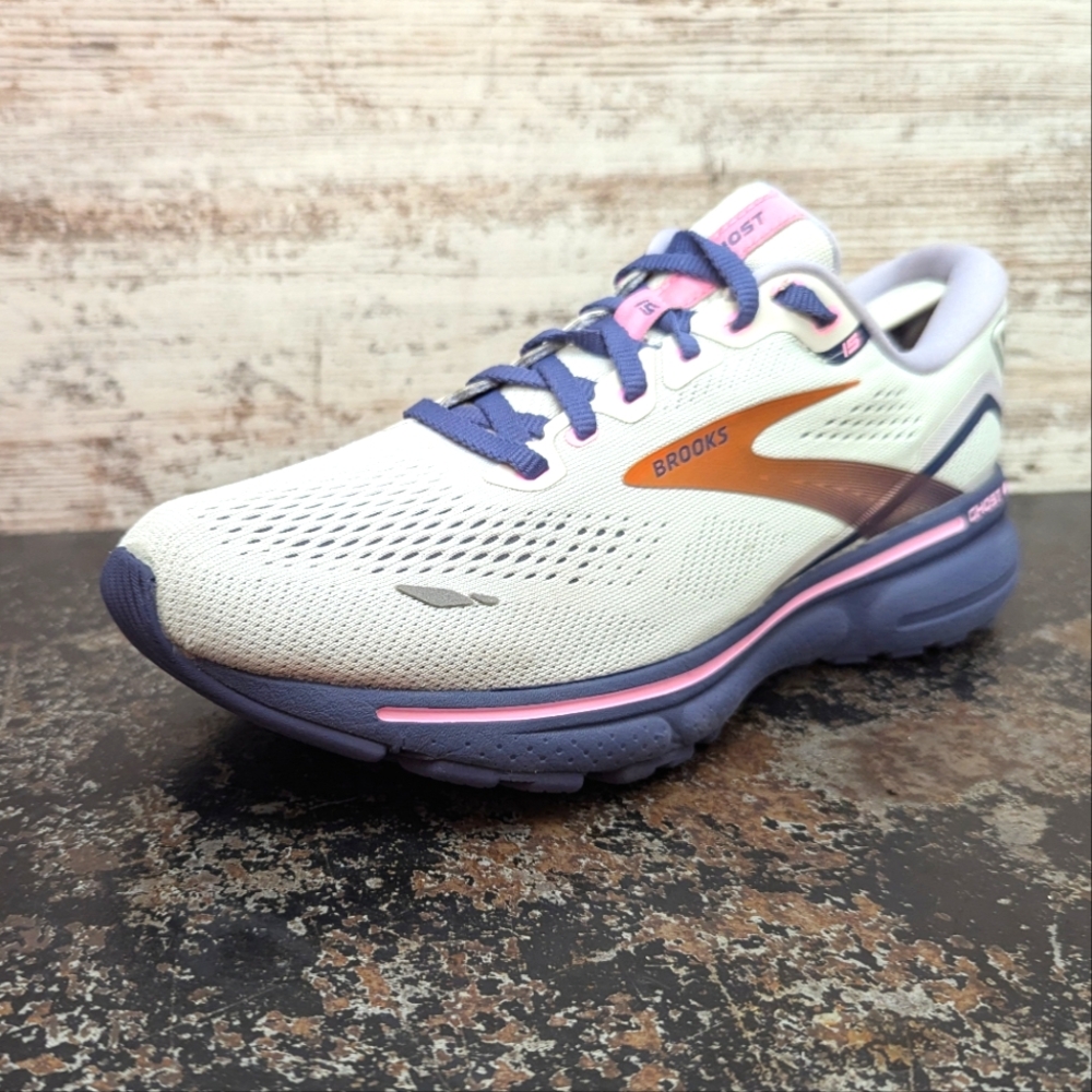 Womens Brooks Ghost 15 Running Shoes Sz 8.5 Used 1203801B492 Gym Workout #1